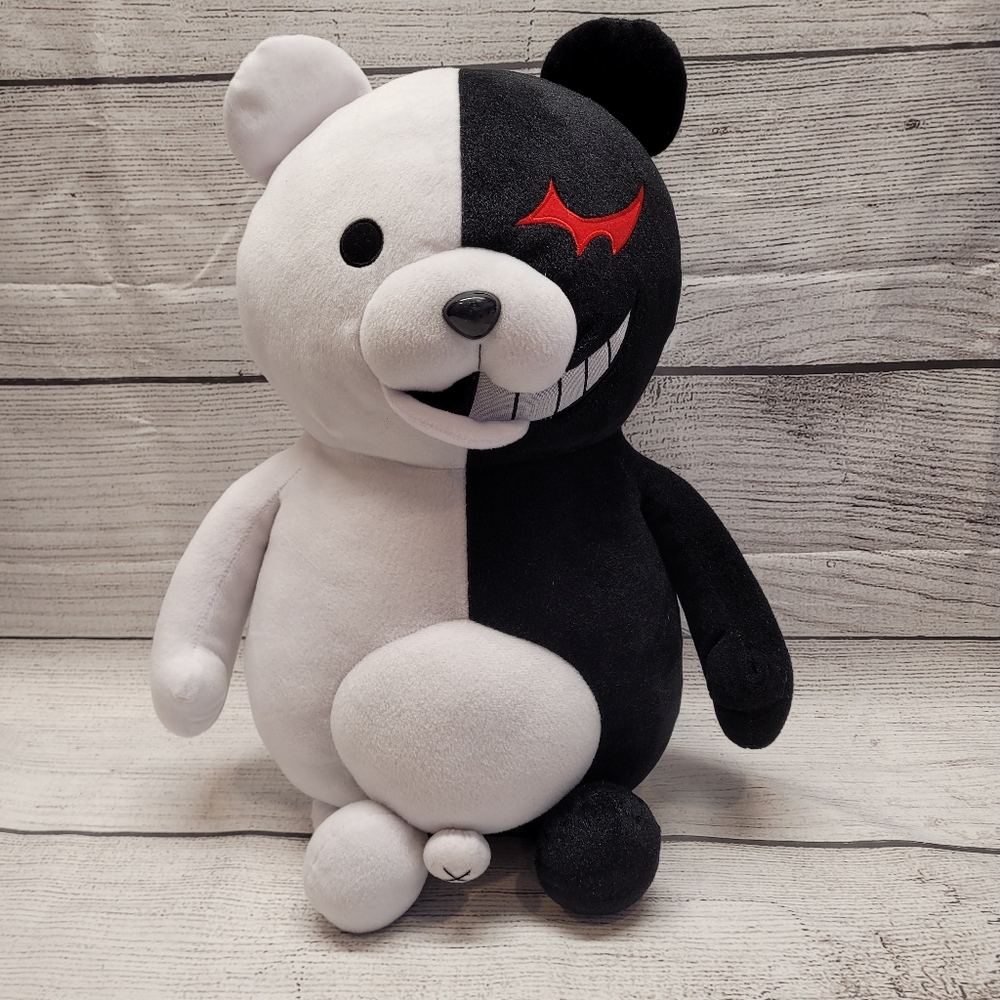 Danganronpa Monokuma Black & White Bear 18"